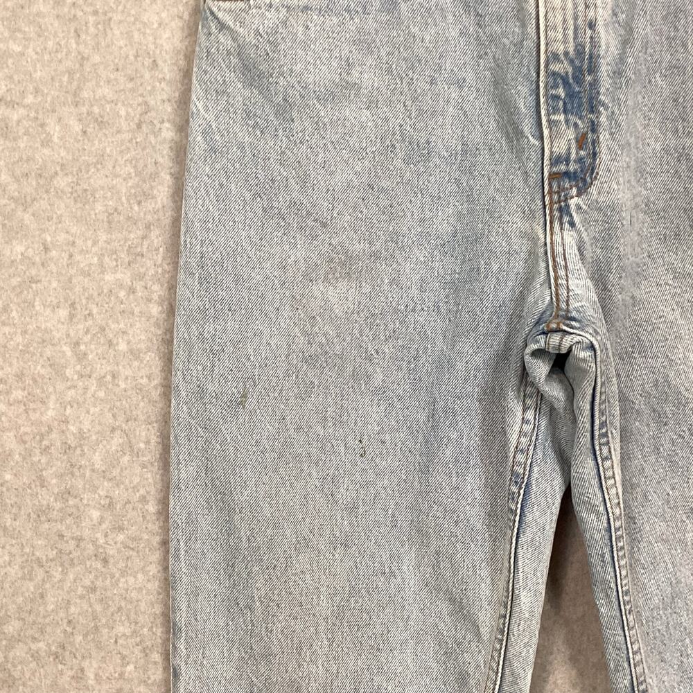 Vtg 1995 Levis 550 Jeans Size 34 Relaxed Fit Orange Tab Workwear Actual 32x30 - Picture 7 of 16